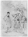 Rembrandt Harmensz. van Rijn: Vier Orientalen