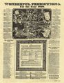 Englischer Holzschneider um 1830: Erstaunliche Weissagungen f�r das Jahr 1830