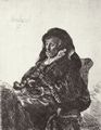 Rembrandt Harmensz. van Rijn: Portr�t der Mutter, mit dunklen Handschuhen