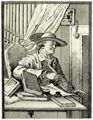 Hogarth, William: Portr�t des Dr. Thomas Morell