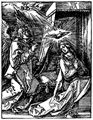 D�rer, Albrecht: Folge der »Kleinen Passion«, Szene: Die Verk�ndigung