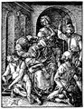 D�rer, Albrecht: Folge der »Kleinen Passion«, Szene: Die Verspottung Christi