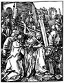 D�rer, Albrecht: Folge der »Kleinen Passion«, Szene: Die Kreuztragung