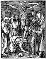 D�rer, Albrecht: Folge der »Kleinen Passion«, Szene: Christus am Kreuz