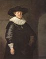 Rembrandt Harmensz. van Rijn: Portr�t des Dichters Jan Hermansz. Krul