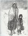 Steinlen, Theophile Alexandre: Mutter und Kind