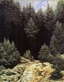 Friedrich, Caspar David: Fr�hschnee (Tannen im Schnee, Fichtenwald im Winter)