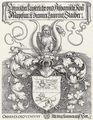 D�rer, Albrecht: Wappen des Laurenz Staiber