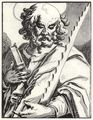 Lallemand, Georges: Folge �Christus und die zw�lf Apostel�, Hl. Simon