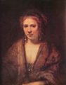 Rembrandt Harmensz. van Rijn: Portr�t der Hendrickje Stoffels