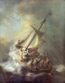 Rembrandt Harmensz. van Rijn: Christus im Sturm auf dem See von Galilea