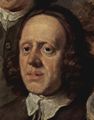 Hogarth, William: Die Dienstboten des Malers, Detail