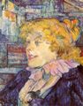 Toulouse-Lautrec, Henri de: Portr�t der Miss Dolly aus dem »Star« in Le Havre