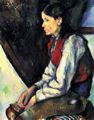 C�zanne, Paul: Knabe mit roter Weste