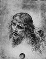 Leonardo da Vinci: Kopf eines dornengekr�nten Christus