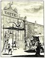 Hogarth, William: Der Geschmack, oder Burlington Gate