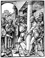 D�rer, Albrecht: Folge der »Kleinen Passion«, Szene: Die Gei�elung Christi