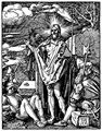 D�rer, Albrecht: Folge der »Kleinen Passion«, Szene: Die Auferstehung