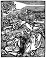 D�rer, Albrecht: Folge der »Kleinen Passion«, Szene: Christus am �lberg