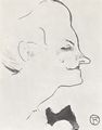 Toulouse-Lautrec, Henri de: Folge »Konzertcaf�«, Yvette Guilbert