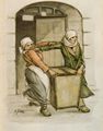 Zille, Heinrich: Frauen bei der M�llabfuhr