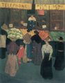 Vallotton, F�lix: Auf dem Markt