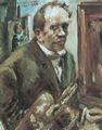Corinth, Lovis: Selbstportr�t mit Palette