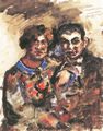 Corinth, Lovis: Portr�tstudie von Erich Goeritz und seiner Frau