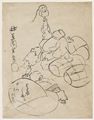Utagawa Kuniyoshi: Die beiden Gl�cksg�tter Hotei und Daikoku