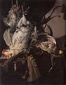 Aelst, Willem van: Stillleben mit erlegten V�geln und Jagdger�ten