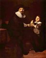 Rembrandt Harmensz. van Rijn: Portr�t des Jan Pellicorne und seines Sohnes Caspar