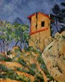 C�zanne, Paul: Das Haus mit geborstenen W�nden