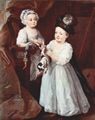 Hogarth, William: Portr�t der Lady Mary Grey und des Lord George Grey