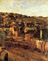 Gauguin, Paul: Blaue D�cher bei Rouen