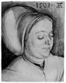 D�rer, Albrecht: Portr�t einer Frau (Creszentia Pirckheimer)