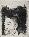 Gauguin, Paul: Portr�t des St�phane Mallarm�
