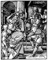 D�rer, Albrecht: Folge der »Kleinen Passion«, Szene: Christus vor Kaiphas