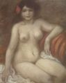 Steinlen, Theophile Alexandre: Sitzender Akt
