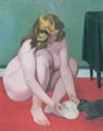 Vallotton, F�lix: Frau mit Katze