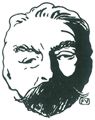Vallotton, F�lix: Kopf St�phane Mallarm�