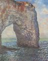 Monet, Claude: Die Felsenklippen von �tretat (La Manneporte)
