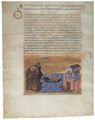 Unbekannter Buchmaler des Vatikans: Fragment aus dem »Menologion Basileios' II.«