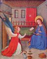 Oberrheinischer Meister um 1410: Die Verk�ndigung