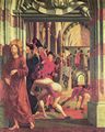 Pacher, Michael: Wolfgangsaltar: Steinigung Christi