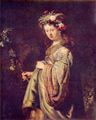 Rembrandt Harmensz. van Rijn: Flora (Portr�t der Saskia als Flora)