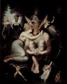 F�ssli, Johann Heinrich: Die Elfenk�nigin Titania und Zettel, der Weber mit Eselskopf