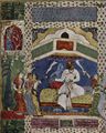 Indischer Maler um 1565: Tarif-i-Husain-Sh�hi-Manuskript, Szene