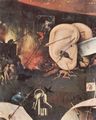 Bosch, Hieronymus: Der Garten der L�ste, rechter Fl�gel: Die H�lle, Detail