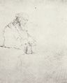 Rembrandt Harmensz. van Rijn: Nachdenkender Greis