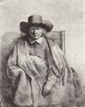 Rembrandt Harmensz. van Rijn: Portr�t des Clement de Jonge